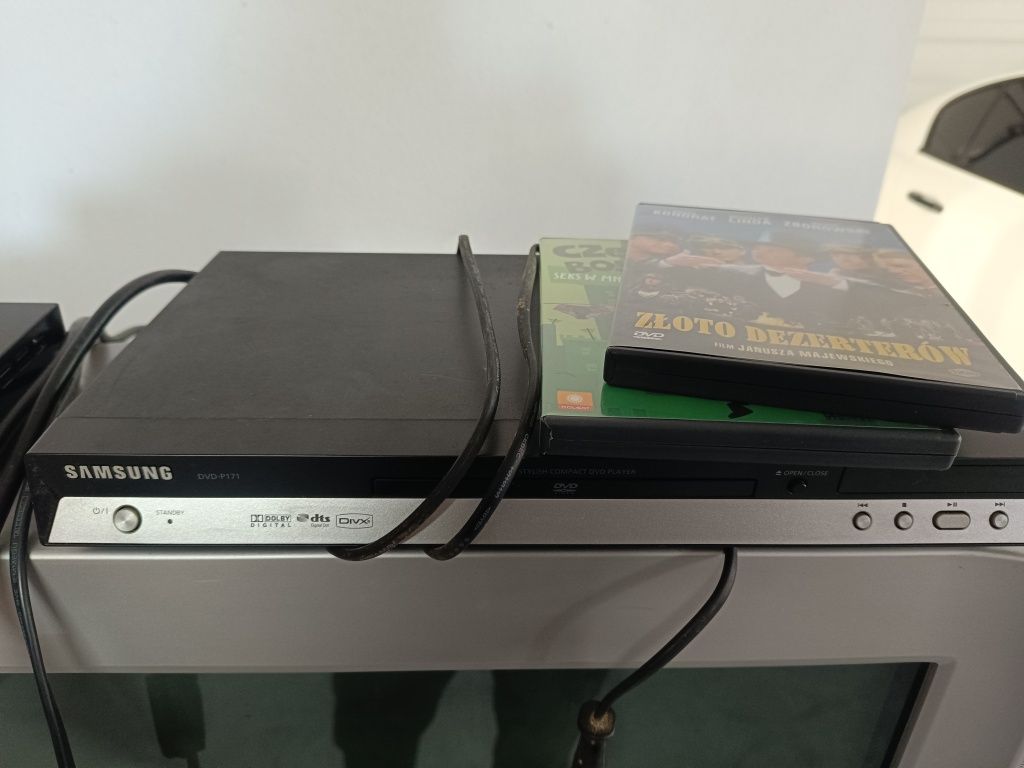 TV SONY 28 cali + dekoder DVB-T Manta + odtwarzacz Samsung