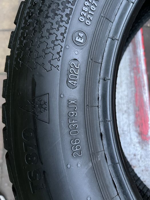 1szt. 175/65/14  Continental WinterContact TS870 Jak Nowa 2022r.