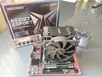 Intel Xeon 2666 V3 + Płyta Machinist + DDR 32 GB + SSD250 + Chłodzenie