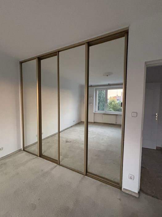 Szafa komandor z lustrami solidna Poznań