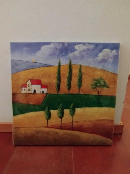 Quadro Pintado à Mão