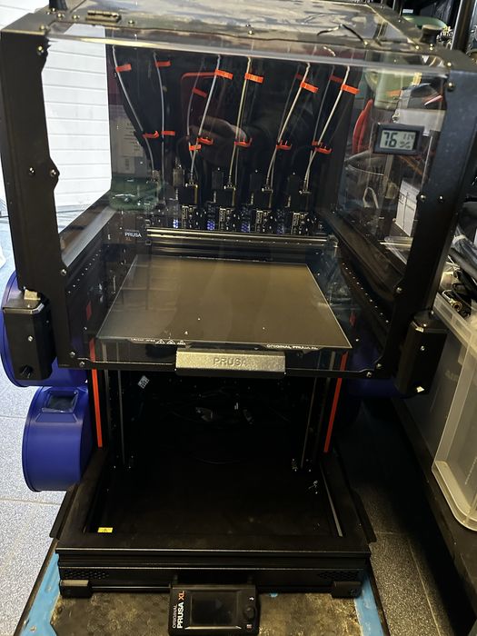 Drukarka 3d Prusa XL - 5 głowic, dodatkowe podajniki