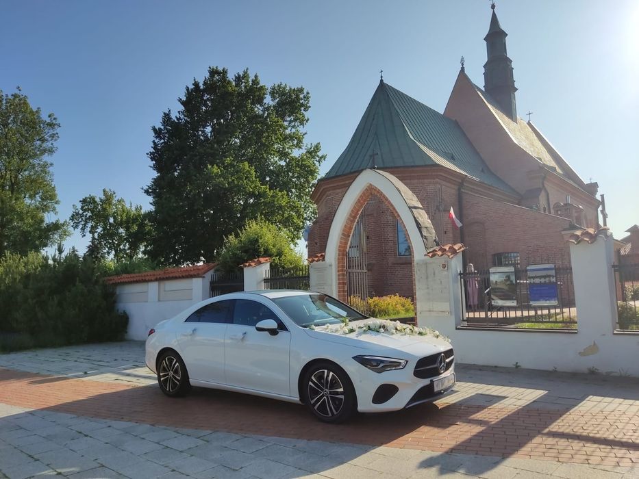Auto do ślubu Mercedes GLC Coupe CLA GLA Radom Kielce Grójec Warszawa