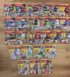 Gazetki LEGO Ninjago 26 szt, rok. 2018,2019,2020 i 2021