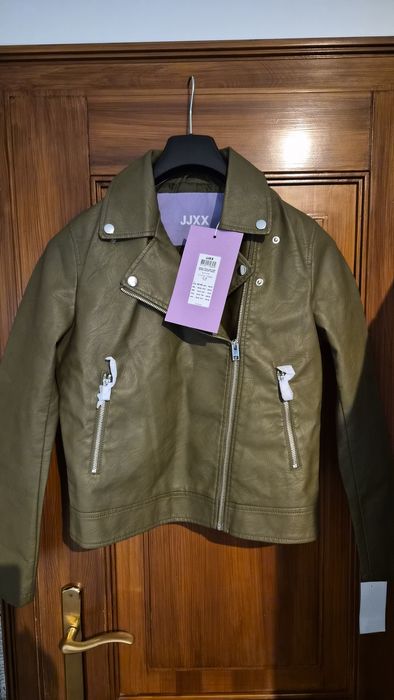 Kurtka damska z  Eco skóry, rozmiar S