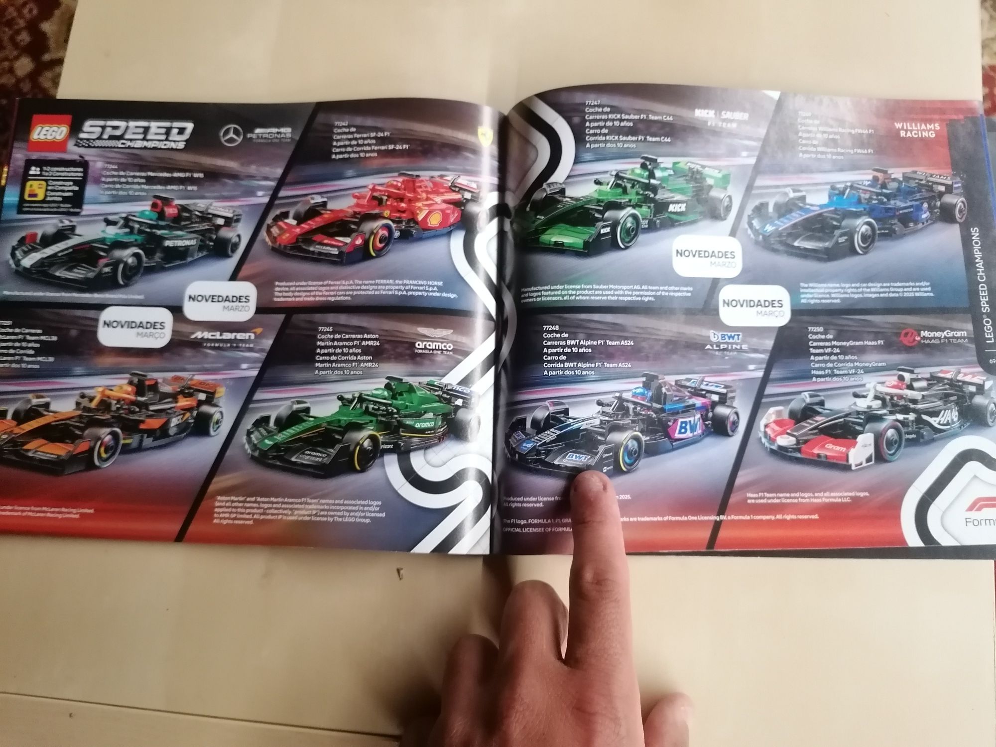 Catálogo da Lego de Janeiro a Junho 2025