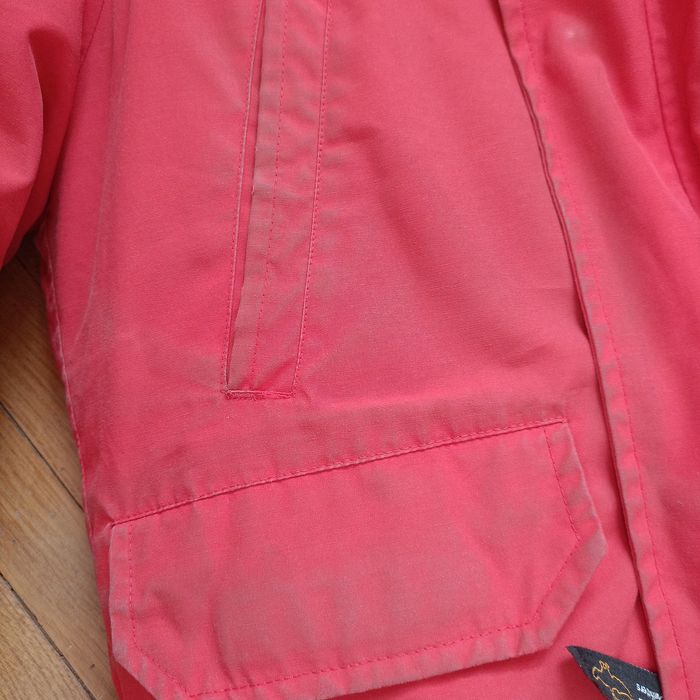 Червоний пуховик Chinese Goose, XS