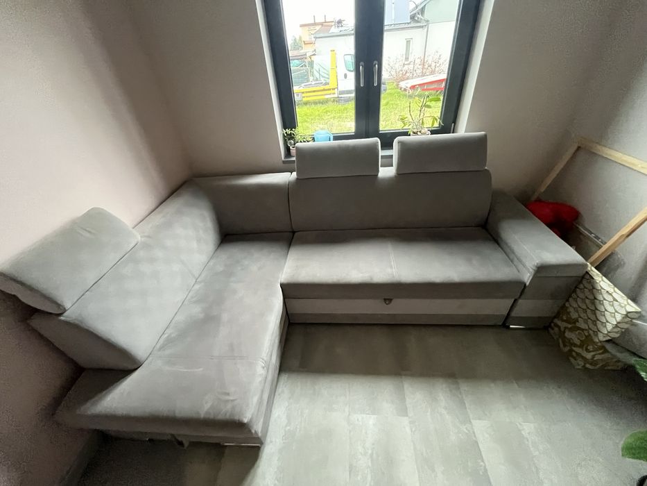 Narożnik z funkcją spania