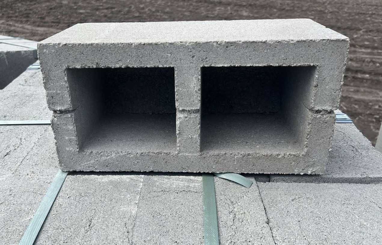 Шлакоблок будівельний 19,5*39*19,5. Юшків Ріг + Доставка