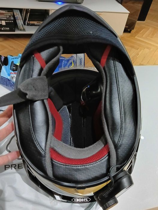 kask  SHOEI X-SPIRIT III Daijiro+Interkom +szyba FOTOCHROM  rozm.M