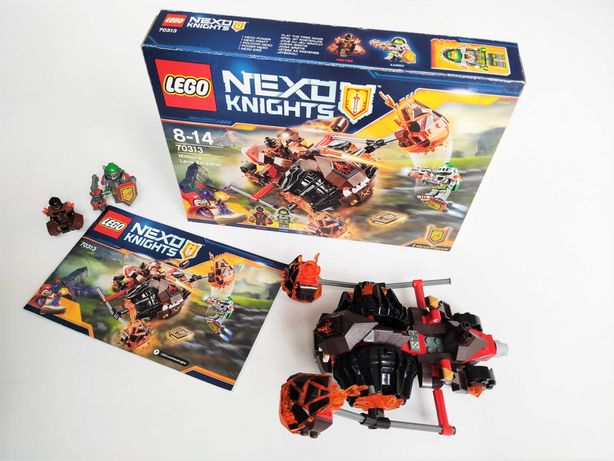 Lego Nexo Knights 70313 Moltor's Lava Smasher (всі деталі в наявності)