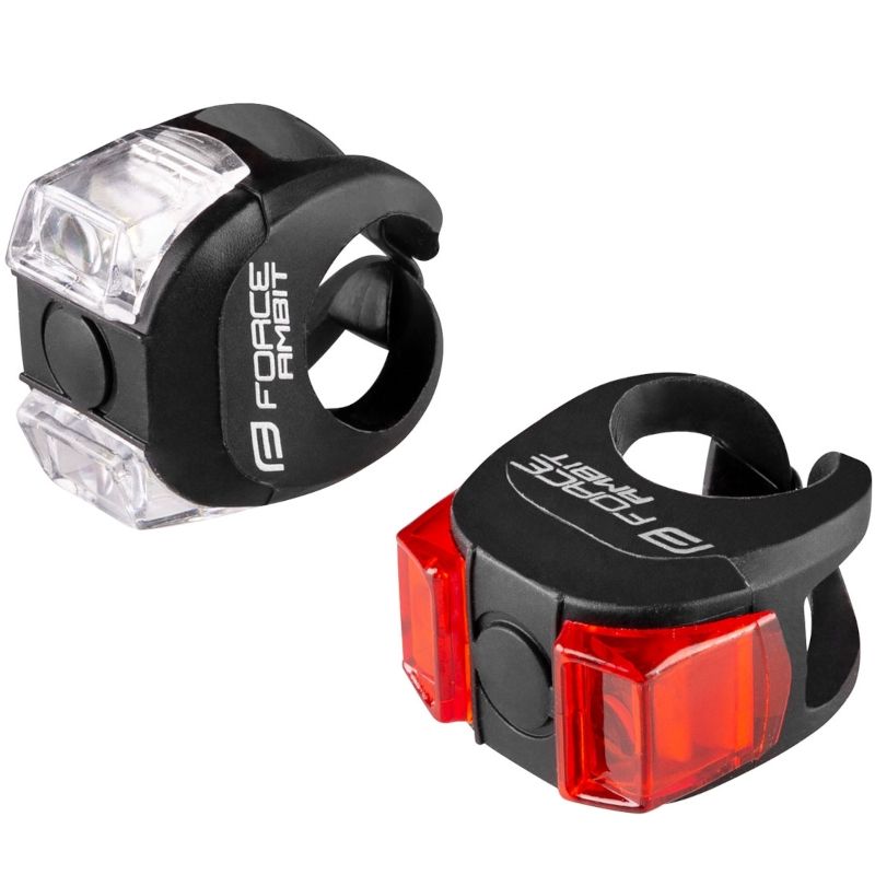 Zestaw Lampek Rowerowych Led Force Ambit