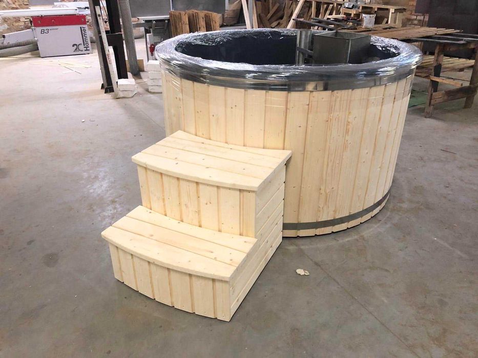 Tanie Banie z Litwy Sauny Ogrodowe Balie Kąpielowe Jacuzzi Beczka Spa