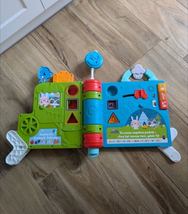 Fisher Price Edukacyjna Grająca książeczka Gigaksiążka