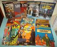 Colecção álbuns BLAKE e MORTIMER, Meribérica, Bertrand, Record, Ibis
