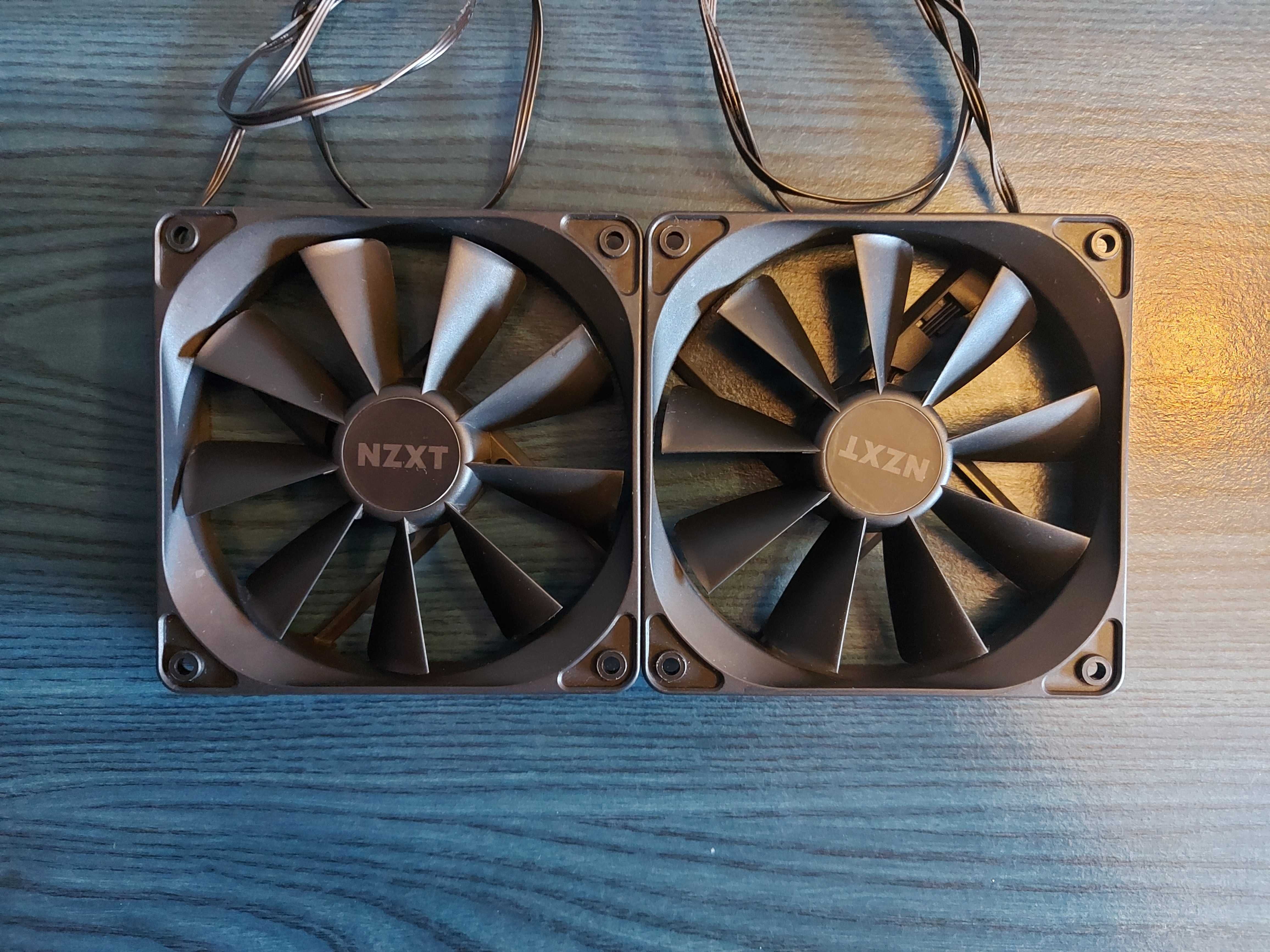 2 ventoinhas para desktop - NZXT 120mm RF-AF12C-XZ