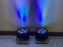 Projetor RGB 18 leds