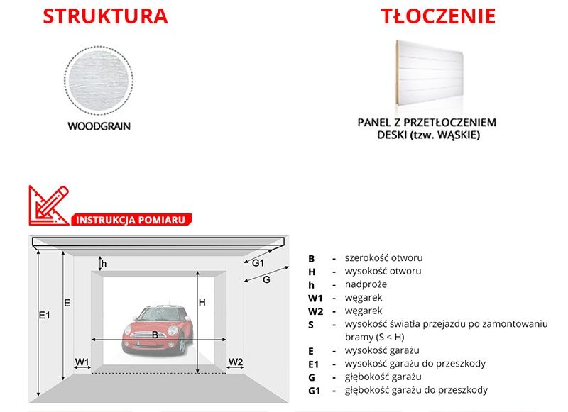 Brama Segmentowa Przemysłowa 3500 x 3500 mm Drzwi Brama Garażowa