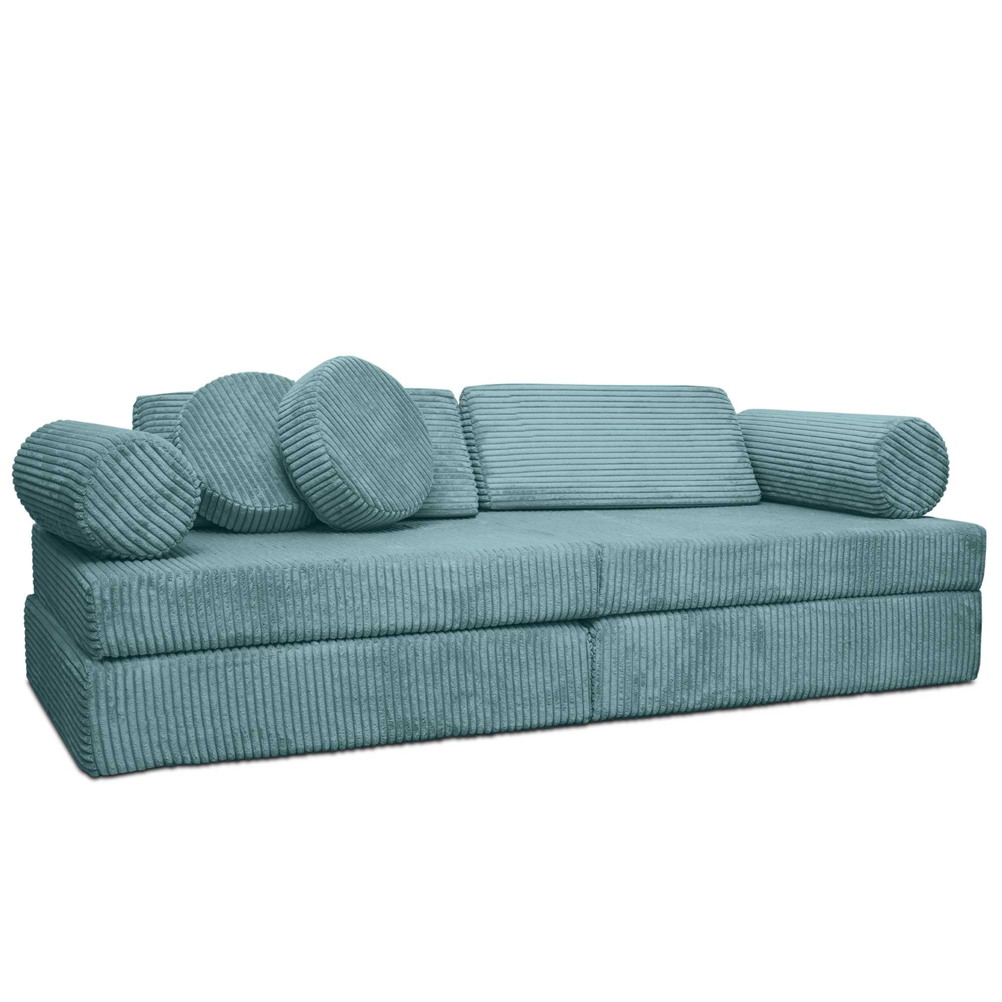 Modułowa kanapa do kreatywnej zabawy dla dzieci Sofa Montessori KOLORY