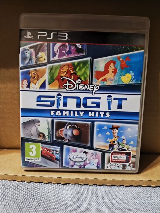 Disney Sing It Family Hits PlayStation 3 ps3