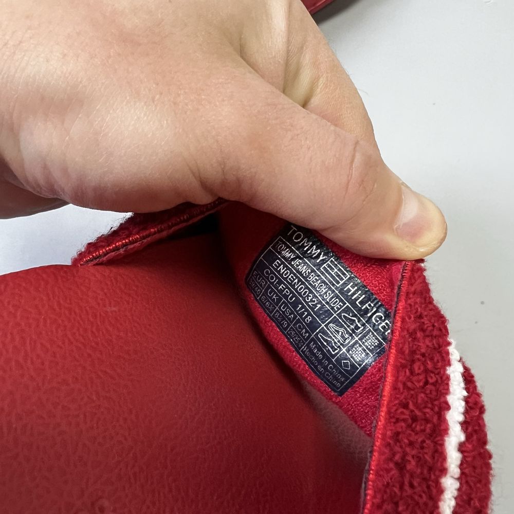 Tommy Hilfiger оригинал тапки на лето тапочки мужские новые NEW