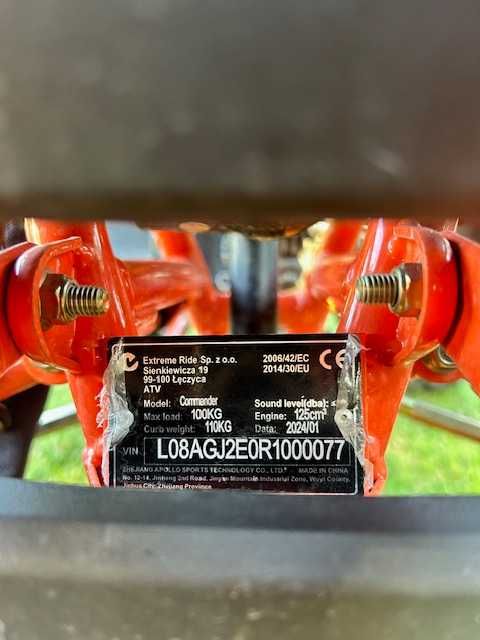 Quad ASIX Commander  125cm3- OKAZJA!!!