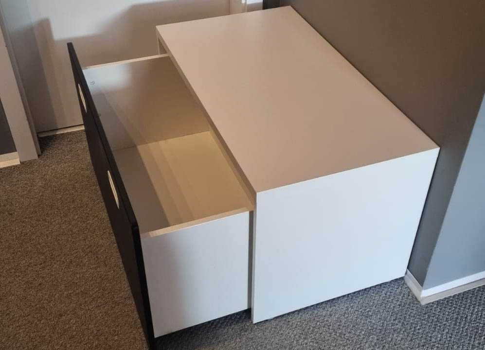 Szafka z szufladą Ikea Smastad - stan bdb. Czarny front.