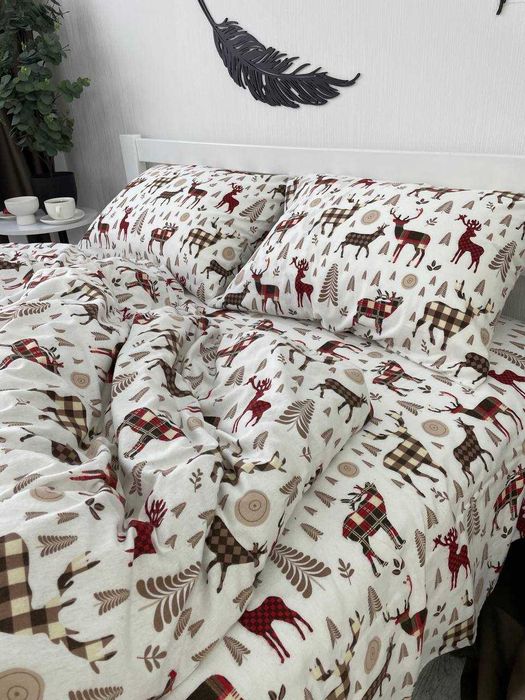 Постільна білизна фланель постельное