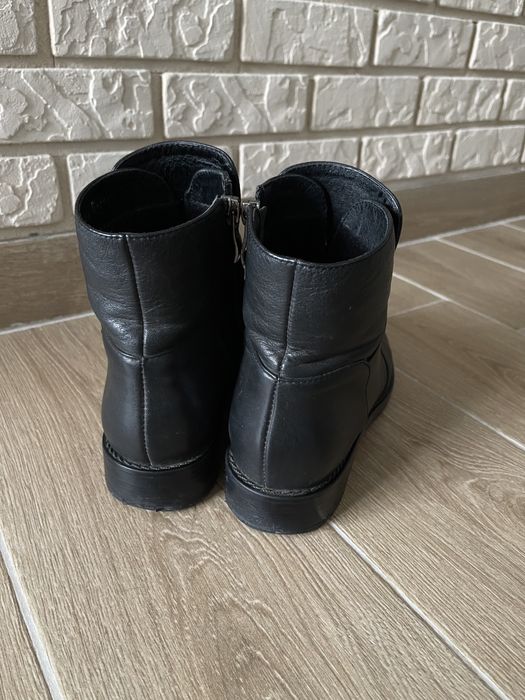 Ботинки чёрные,чорні, Vitto Rossi 36 размер