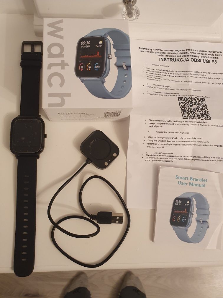 Nowy smartwatch P8