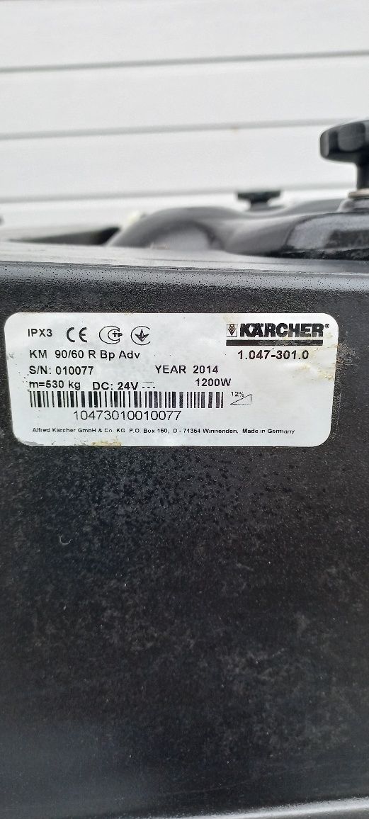 Zamiatarka Karcher KM 90/60 r