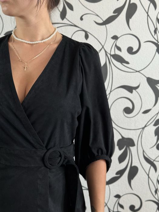 Zara l m ромпер сукня комбінезон чорний