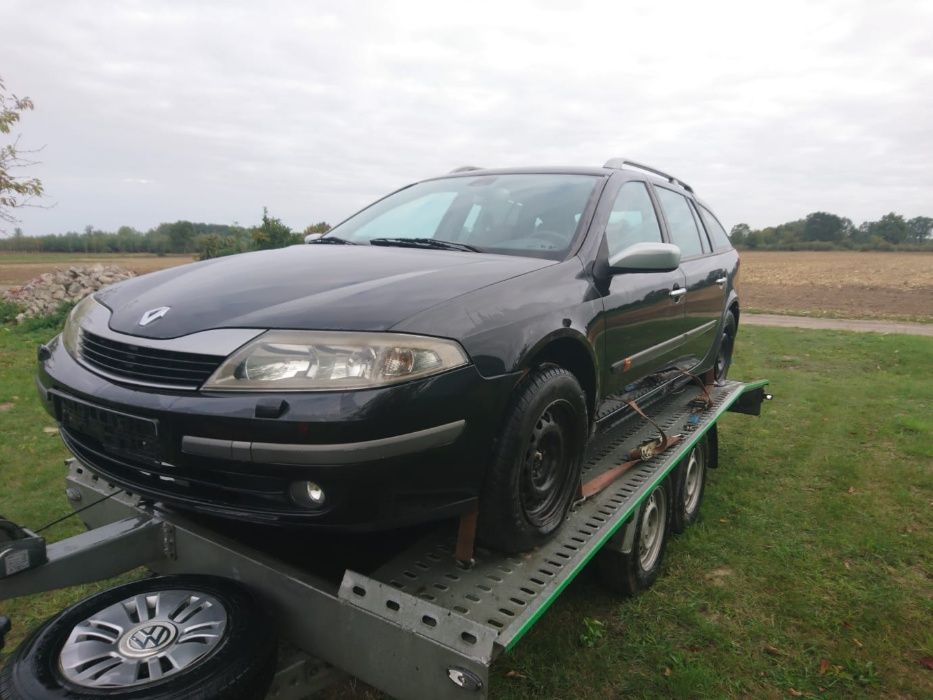 RENAULT LAGUNA II 2 maska pokrywa silnika znaczek kolor NV676 stan bdb