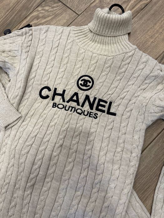 костюм вязаний chanel