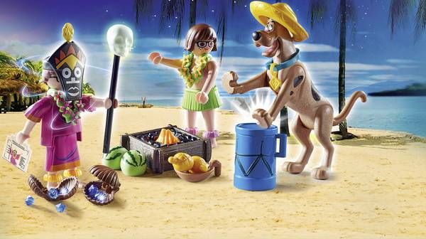 playmobil scooby-doo przygoda z witch doctor figurka scooby doo