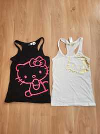 2 topy Hello Kitty h&m S/M