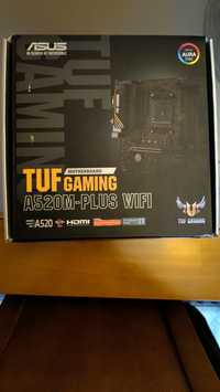 Asus tuf gaming A520m plus wifi (GARANTIA 2 ANOS E MEIO)