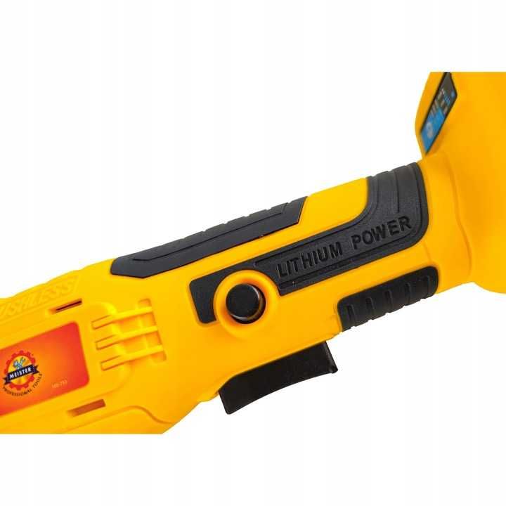 SZLIFIERKA KĄTOWA Akumulatorowa Bezszczotkowa Regulacja 24V 4AH 125mm
