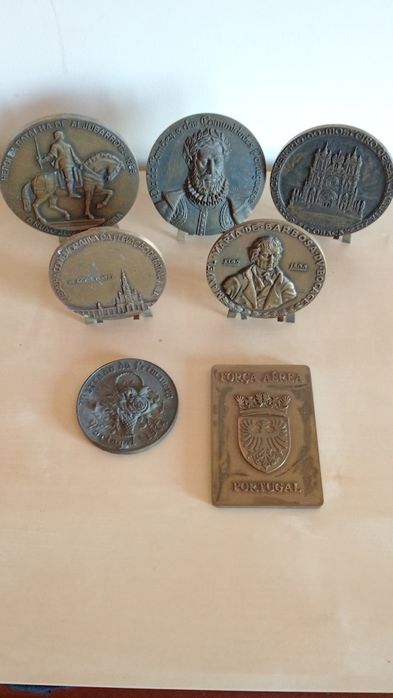 Medalhas em bronze