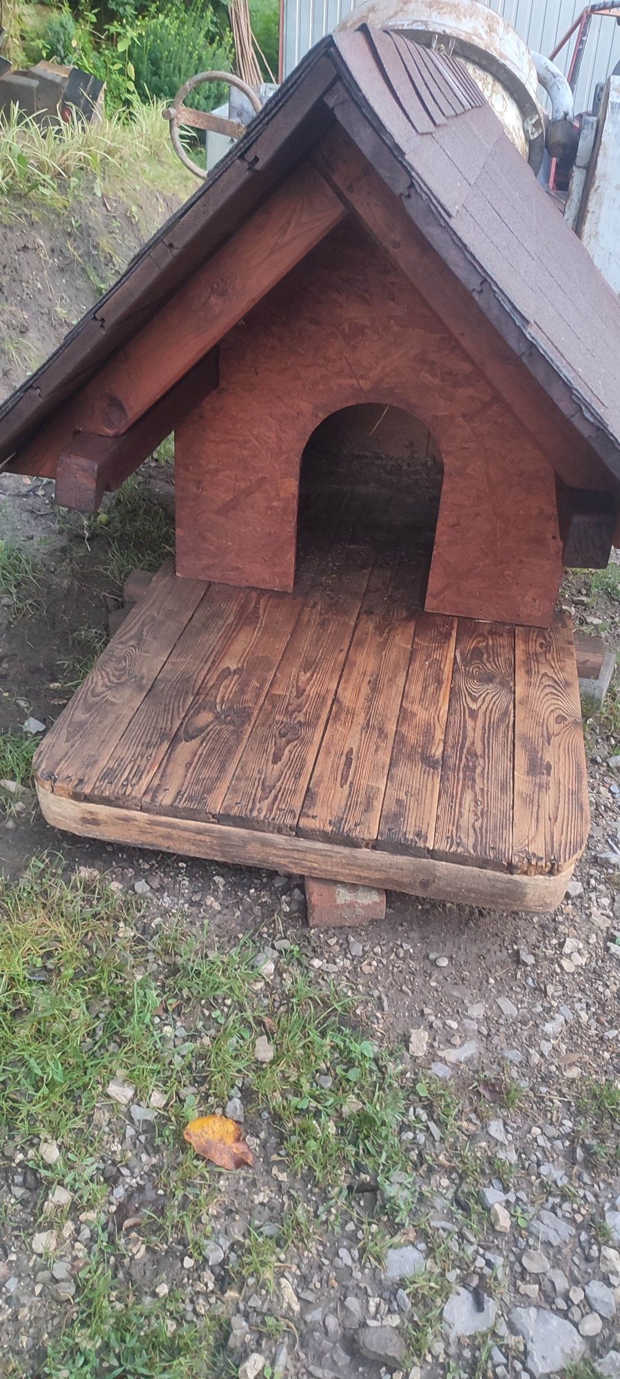Buda dla psa ocieplana