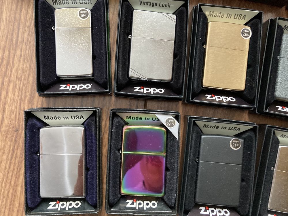 Новые оригинальные зажигалки Zippo из США 200,204b,205,207,211,218,236