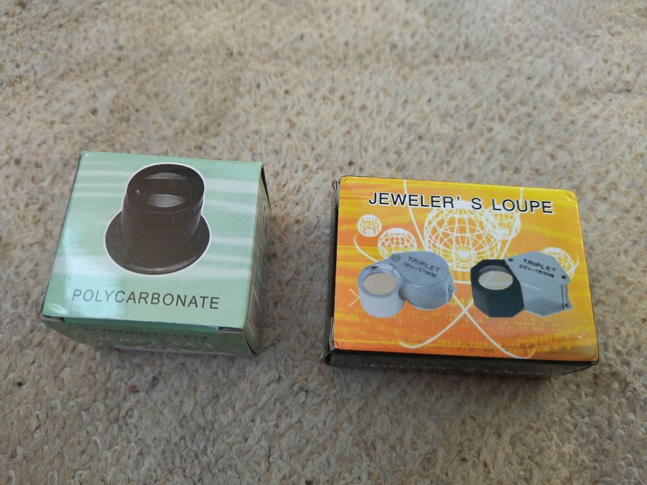 Микроскоп 30х лупа глазная складная нержавейка