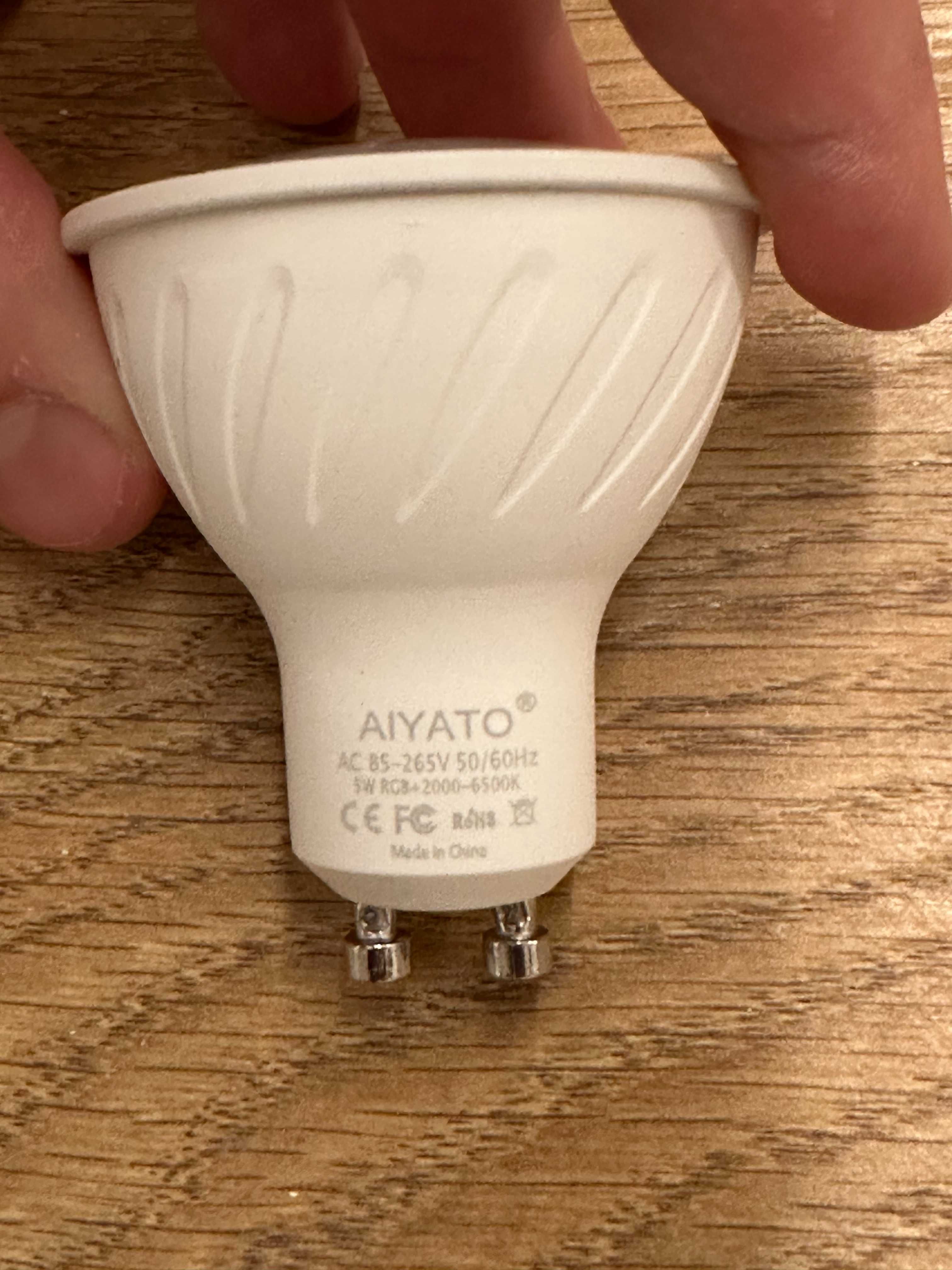 Lâmpadas LED GU10 (todas as cores + branco) WiFi, HomeKit Alexa Google
