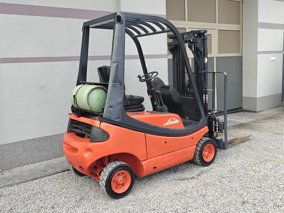 Wózek Widłowy Linde H16T Lpg Triplex 4.3m Wolny Skok Z Niemiec