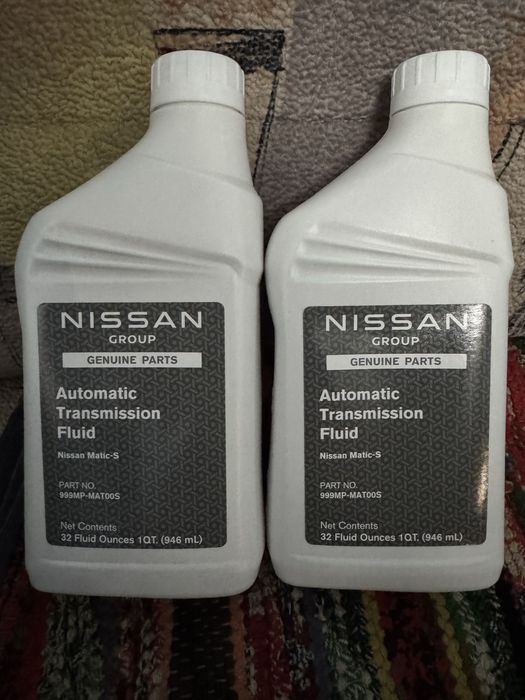 Олива NISSAN ATF Matic-S, Matic-D, 1qt., масло редуктор Leaf