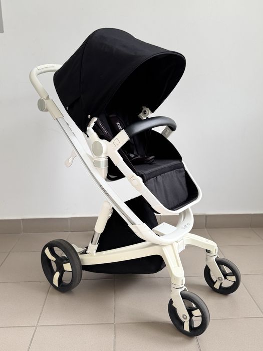 Коляска 2 в 1 ibebe-i-stop black