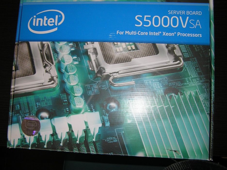 PŁ. główna Intel Server Board S5000VSA oraz 2 x Intel Xeon