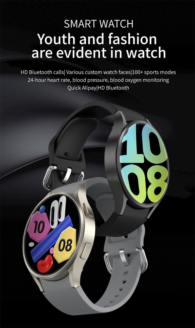 Смарт-часы Samsung Galaxy Watch 6 44 mm Classic Black