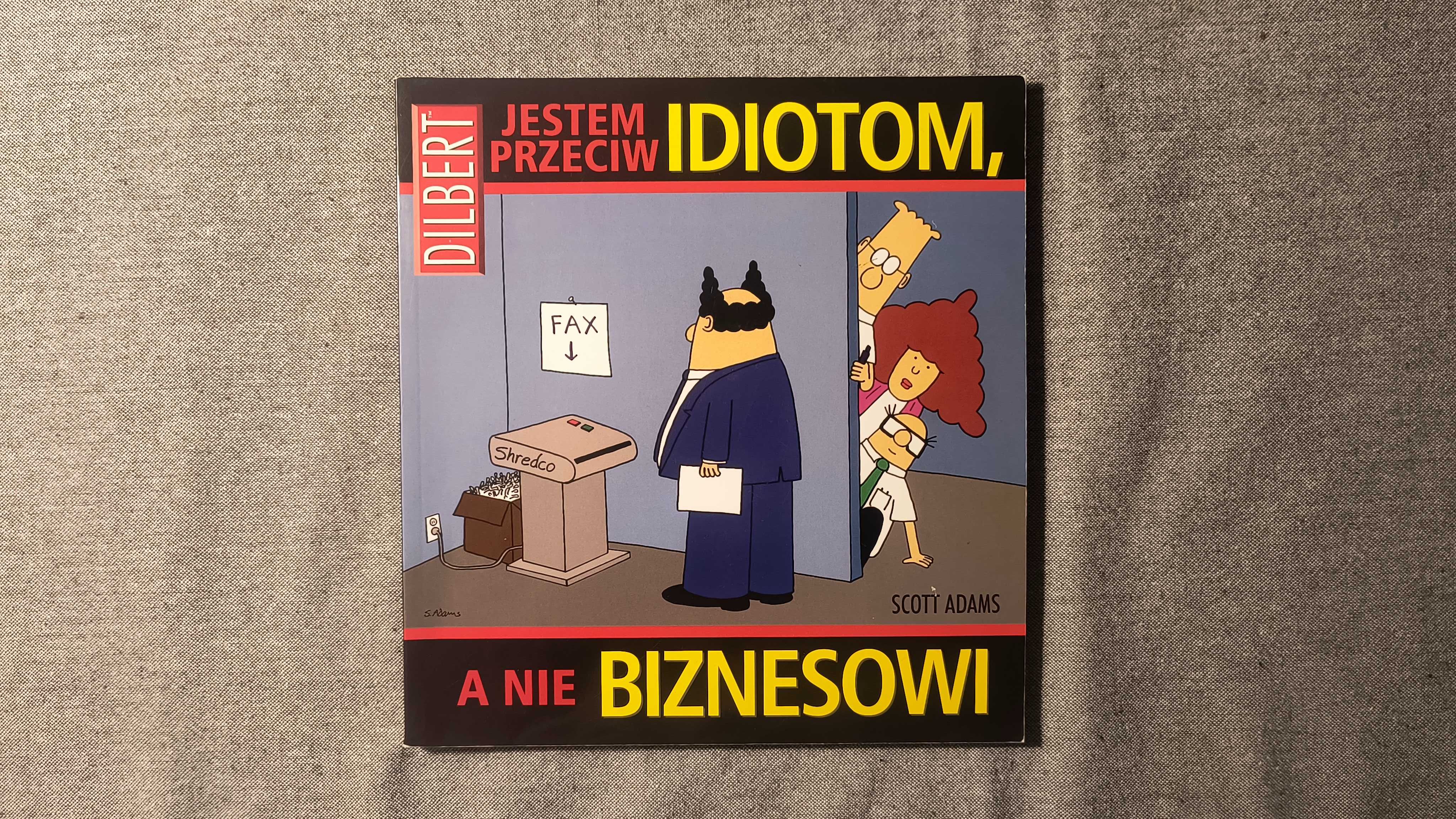 Dilbert kolekcja komiksów Scott Adams