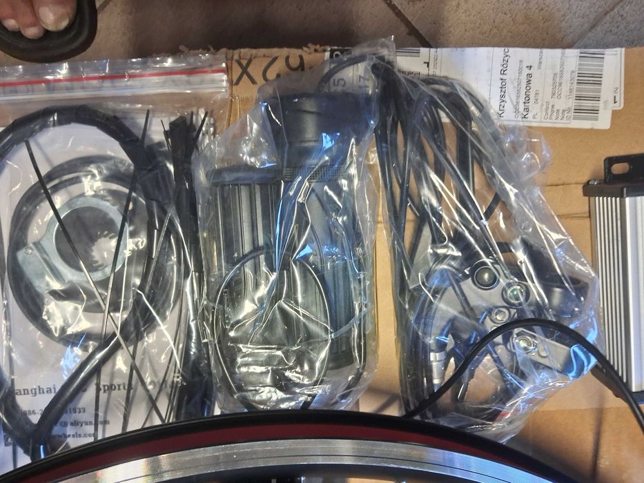 Zestaw konwersji roweru na rower elektryczny